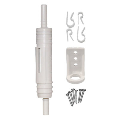 AG110-001 Reverse Osmosis Filter Air Gap (Inlet and Outlet fits 3/8-in OD poly tubing and 5/8-in ID poly tubing)