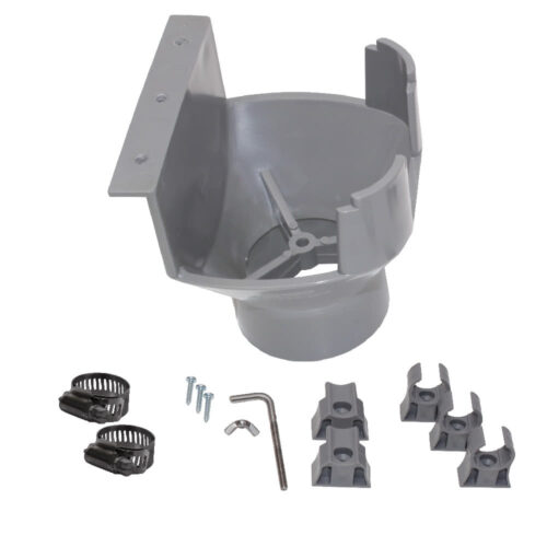 AG180-002 Universal Multi-Drain Air Gap for Condensates, Water Softeners and Water Filters with 1/2-inch and 3/4-inch PVC and Copper Pipe Adapters