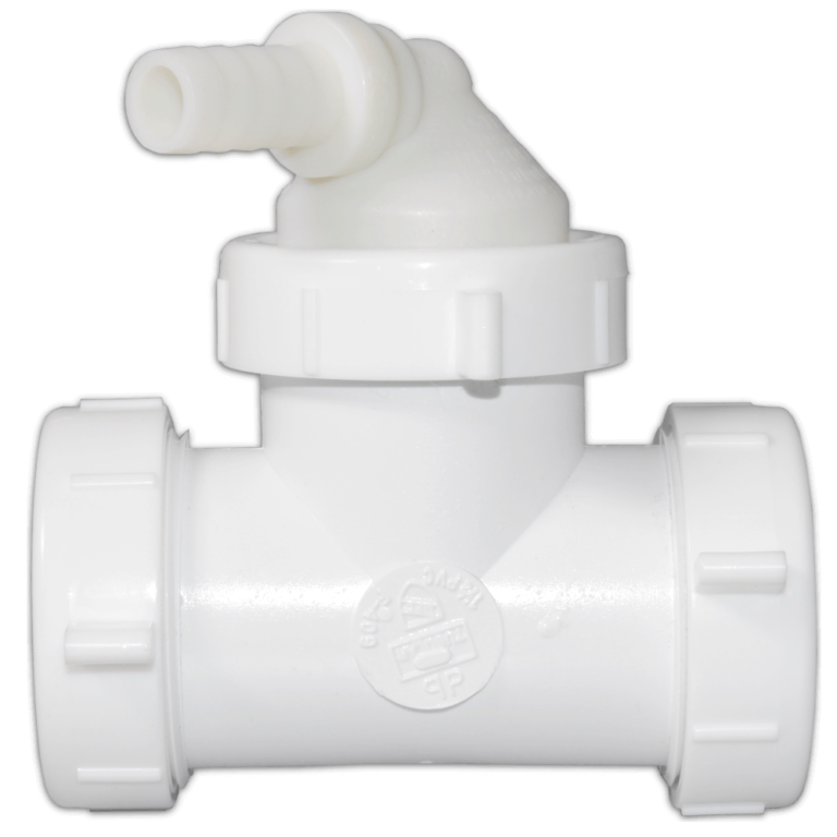 ET112003 Reverse Osmosis Drain Line Adapter with 1/2″ Barb Insert