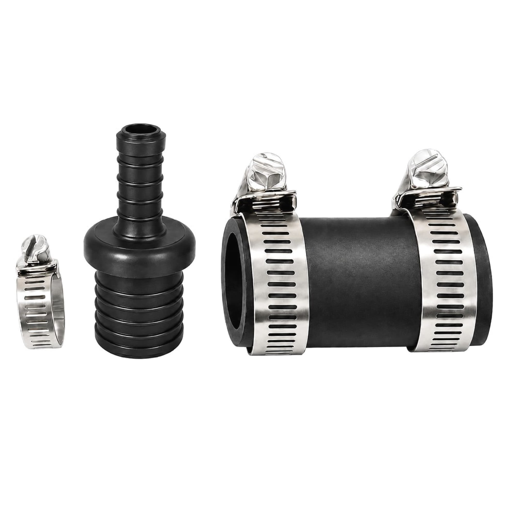 AG170-050 3/8-inch OD to 7/8-inch OD Reducing Ribbed Adapter